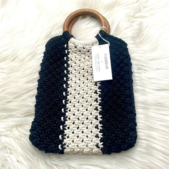 LAUDE THE LABEL x CURATEUR Gabby Macrame Bag - Picture 3 of 10